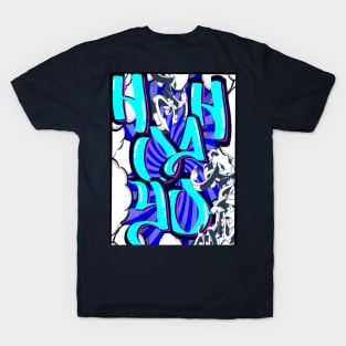 Hooyah graffiti style T-Shirt